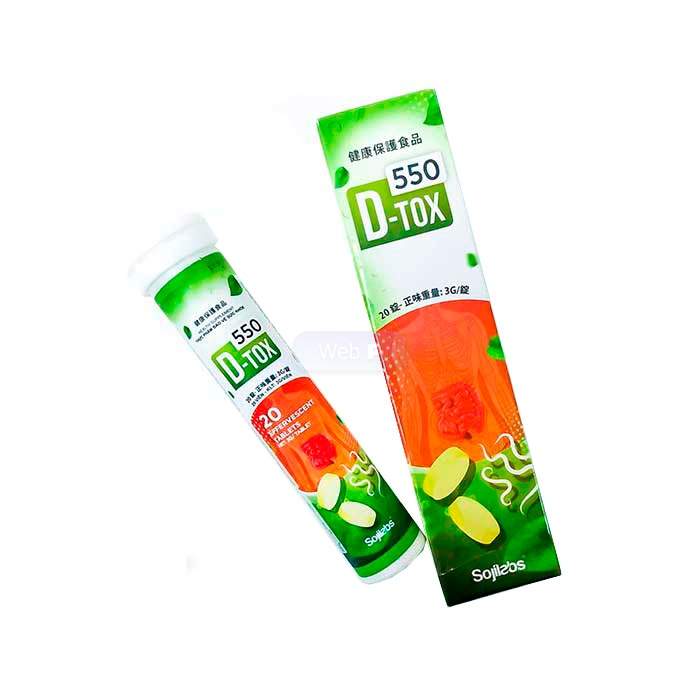 D-tox 550 - viên nang ký sinh trùng ở Schönle