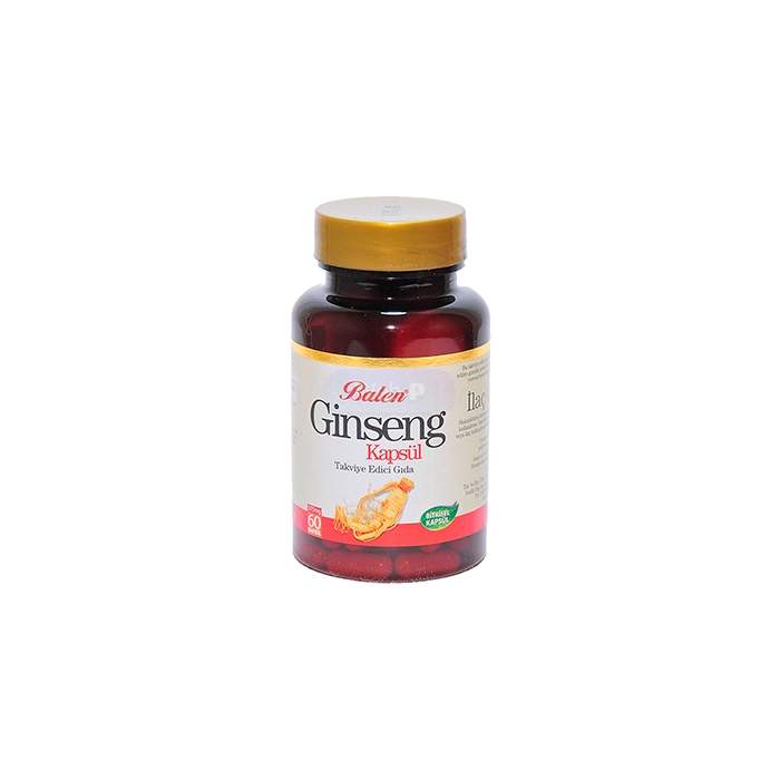 Ginseng - ginseng capsules for potency in Siba