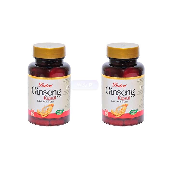 Ginseng - ginseng capsules for potency in Mudaybi