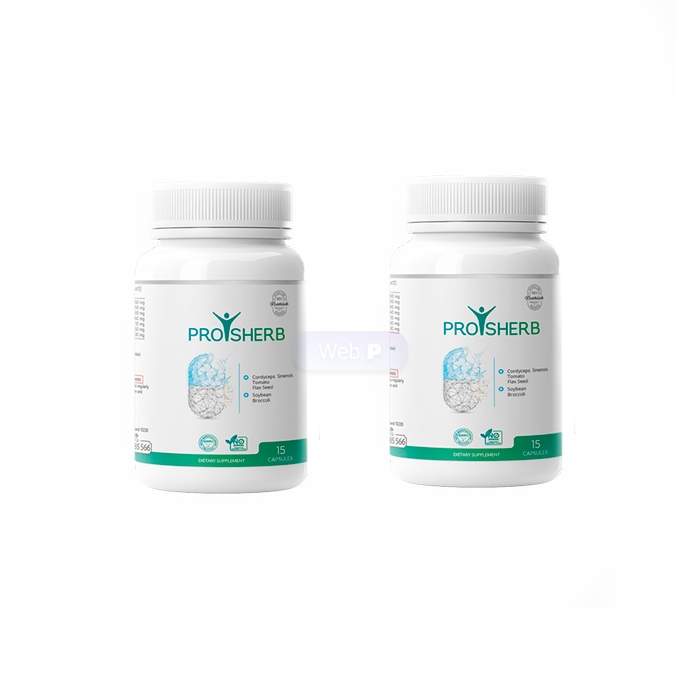 Prosherb caps - capsules for prostatitis in Lipa